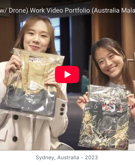 Work Video Portfolio - AMSA Annual Dinner 2023 Project With Drone